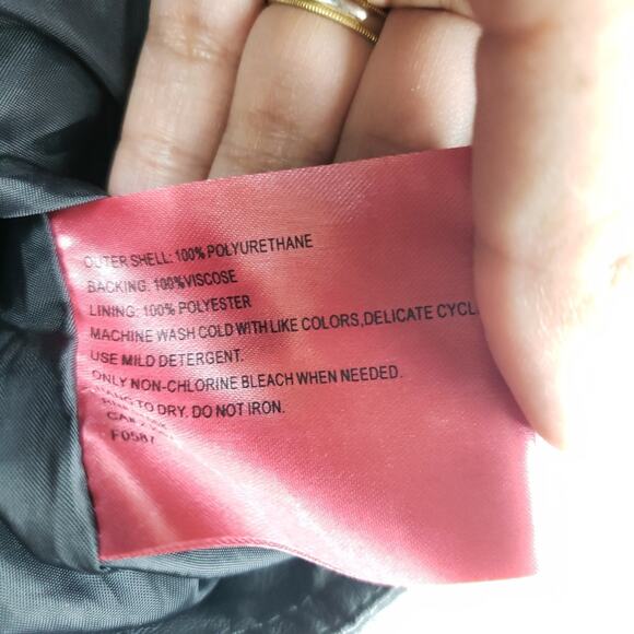 Collection B by Bernando | Faux Leather Vest - Picture 5 of 5